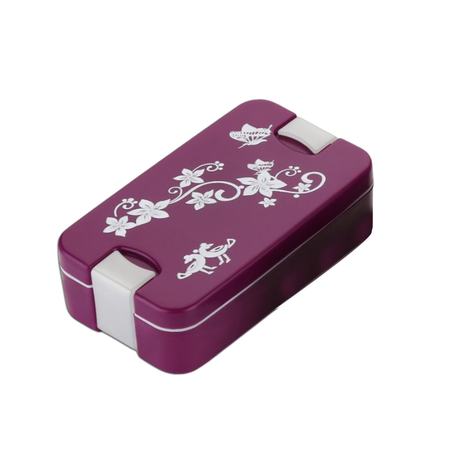 5332 AIRTIGHT LUNCH BOX 2 COMPARTMENT LUNCH BOX LEAK PROOF FOOD GRADE MATERIAL LUNCH BOX MODERN APPEARANCE & COMPACT LUNCH BOX WITH SPOON DeoDap 5332 AIRTIGHT LUNCH BOX 2 COMPARTMENT LUNCH BOX LEAK PROOF FOOD GRADE MATERIAL LUNCH BOX MODERN APPEARANCE & COMPACT LUNCH BOX WITH SPOON DeoDap